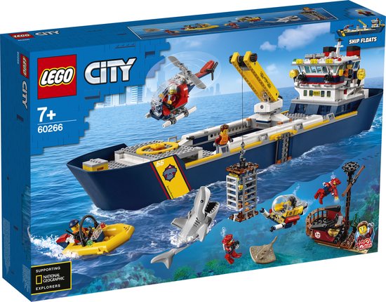 LEGO City Oceaan Onderzoeksschip - 60266 van LEGO