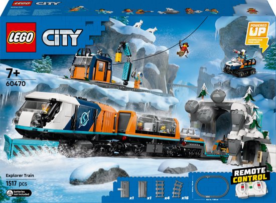 LEGO City Onderzoekstrein op de Noordpool Voertuig Speelgoed - 60470 van LEGO