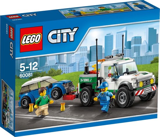 LEGO City Pick-up Sleepwagen - 60081 van LEGO
