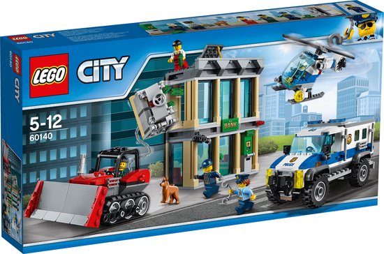 LEGO City Politie Bulldozer Inbraak - 60140 van LEGO