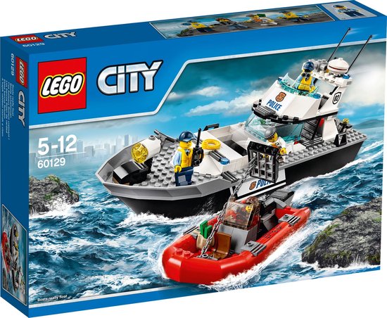 LEGO City Politie Patrouilleboot - 60129 van LEGO