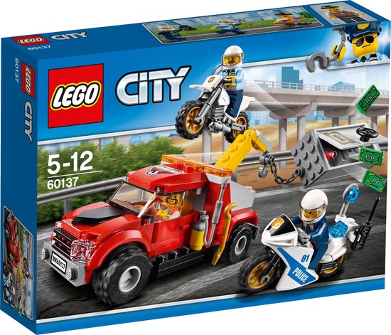 LEGO City Politie Sleeptruck Probleem - 60137 van LEGO