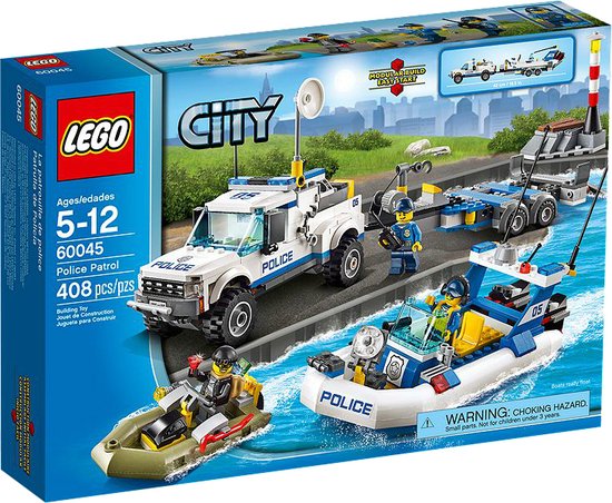 LEGO City Politiepatrouille - 60045 van LEGO