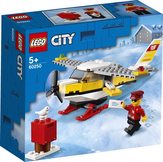 LEGO City Postvliegtuig - 60250 van LEGO