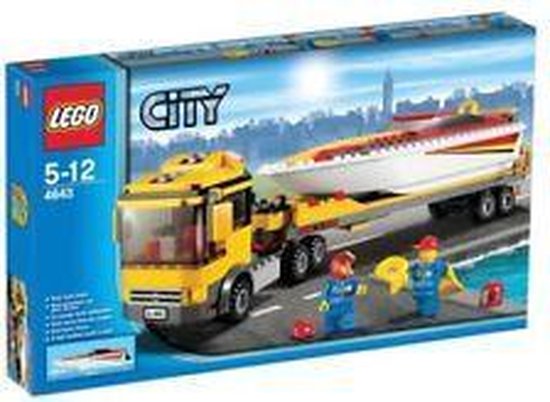 LEGO City Powerboot Transporter 4643 van LEGO
