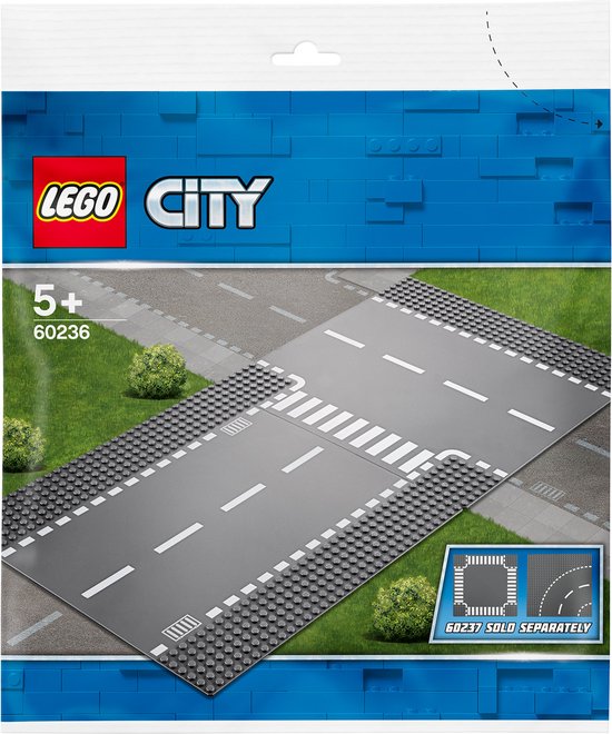 LEGO City Rechte en T-splitsing - 60236 van LEGO