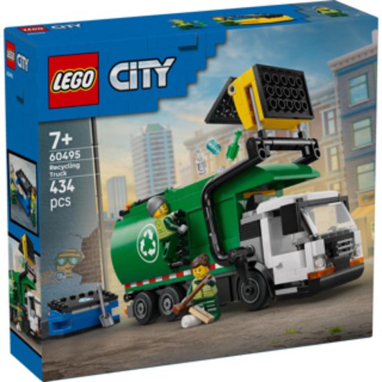 Lego City Recycling Truck - 60495 van Merkloos