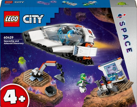 LEGO City Ruimteschip en Ontdekking van Asteroïde - 60429 van LEGO