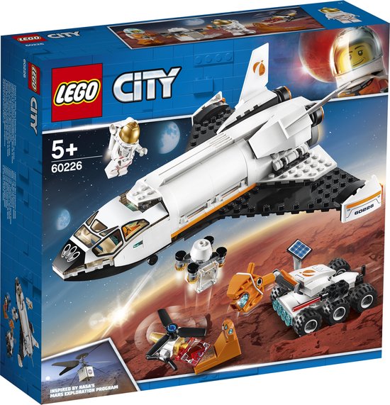 LEGO City Ruimtevaart Mars Onderzoeksshuttle - 60226 van LEGO
