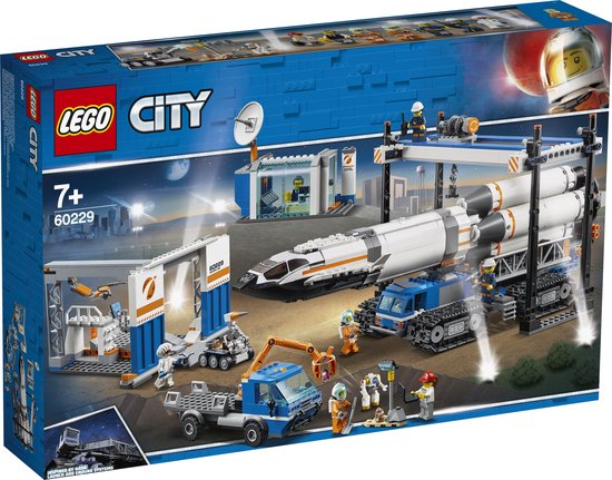 LEGO City Ruimtevaart Raket Bouwen en Transporteren - 60229 van LEGO