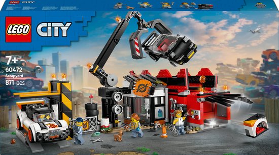 LEGO City Schroothoop met auto's set vanaf 7 jaar 60472 van LEGO