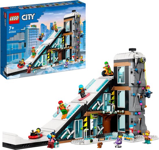 LEGO City Ski- en Klimcentrum Wintersport Speelgoed - 60366 van LEGO