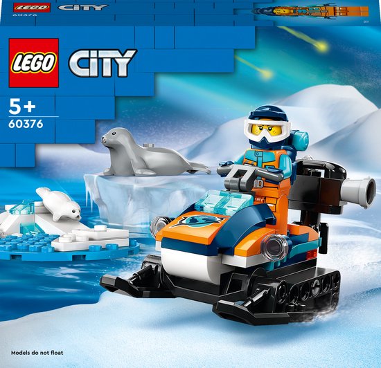 LEGO City Sneeuwscooter voor Poolonderzoek Modelbouwpakket - 60376 van LEGO