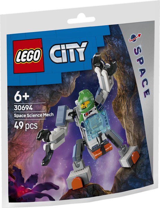 LEGO City Space 30694 - Ruimtewetenschapsmecha (polybag) van LEGO