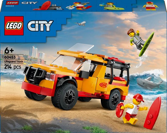 LEGO City Strandwacht reddingstruck - 60453 van LEGO