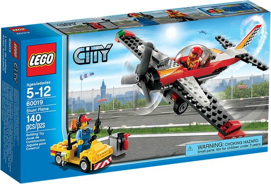 LEGO City Stuntvliegtuig - 60019 van LEGO
