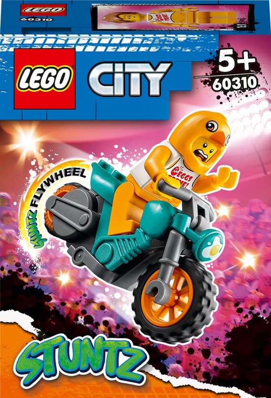 LEGO City Stuntz Kip Stuntmotor - 60310 van LEGO
