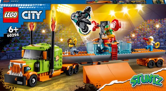 LEGO City Stuntz Stuntshowtruck - 60294 van LEGO