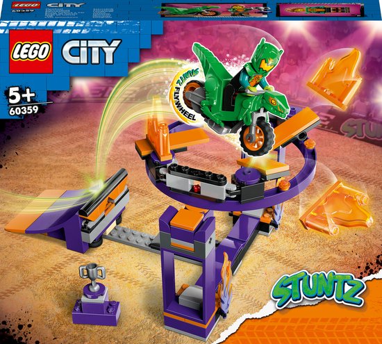 LEGO City Stuntz Uitdaging: Dunken met Stuntbaan Set - 60359 van LEGO