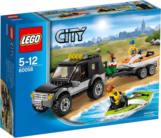 LEGO City SUV met Waterscooters - 60058 van LEGO