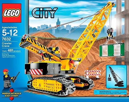 LEGO City Verrijdbare Kraan - 7632 van LEGO