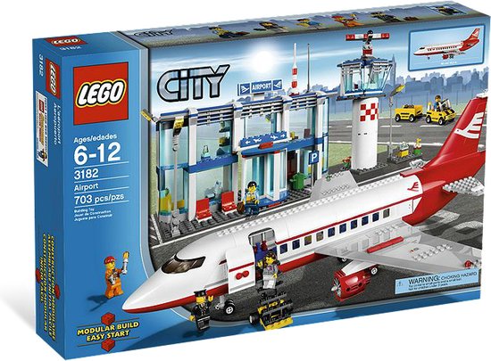 LEGO City Vliegveld - 3182 van LEGO