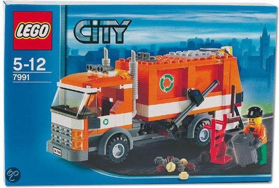 LEGO City Vuilniswagen - 7991 van LEGO