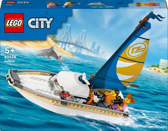 LEGO City Zeilboot 60438 van LEGO