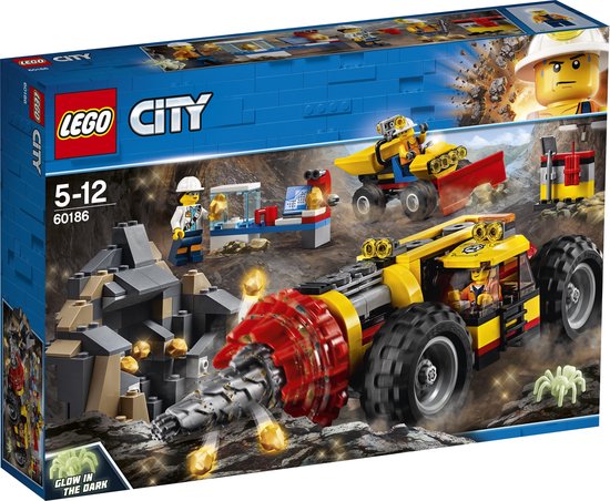 LEGO City Zware Mijnbouwboor - 60186 van LEGO