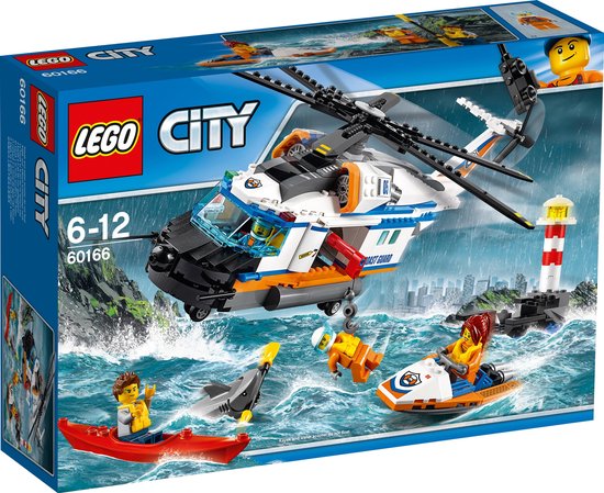 LEGO City Zware Reddingshelikopter - 60166 van LEGO