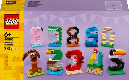LEGO Classic 40807 - Verjaardagscijfers van Merkloos