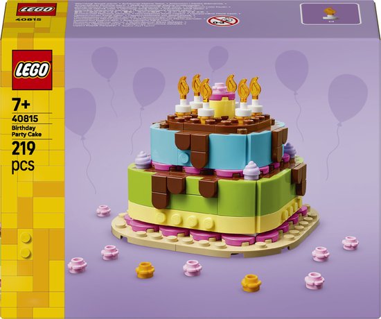 LEGO Classic 40815 - Verjaardagstaart van Merkloos