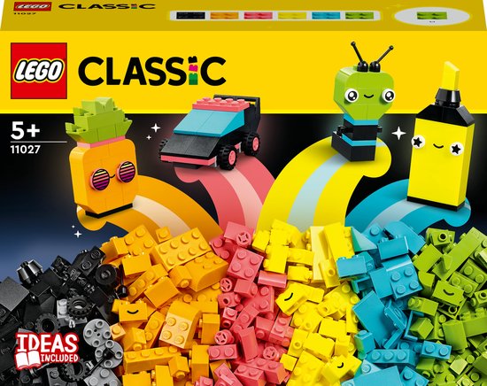 LEGO Classic Creatief Spelen met Neon Bouwset - 11027 van LEGO