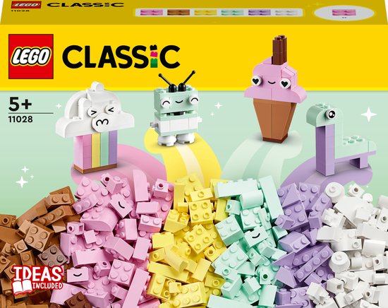 LEGO Classic Creatief Spelen met Pastelkleuren Set - 11028 van LEGO