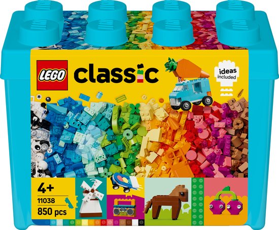 LEGO Classic Kleurrijke creatieve opbergdoos - 11038 van LEGO