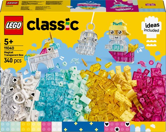 LEGO Classic Magische Transparante Doos - 11040 van LEGO