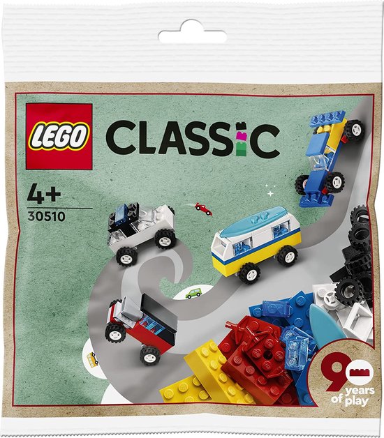 LEGO Classic - Polybag 90 jaar auto's - 30510 van LEGO