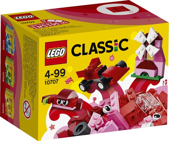 LEGO Classic Rode Creatieve Doos - 10707 van LEGO