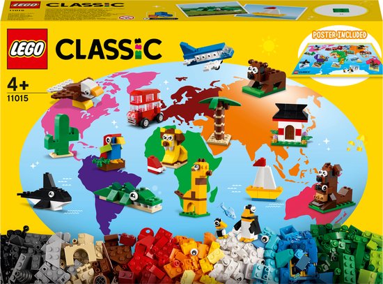 LEGO Classic Rond de Wereld - 11015 van LEGO