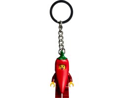 LEGO Classic Sleutelhanger - Meisje in Chilipeperpak van LEGO