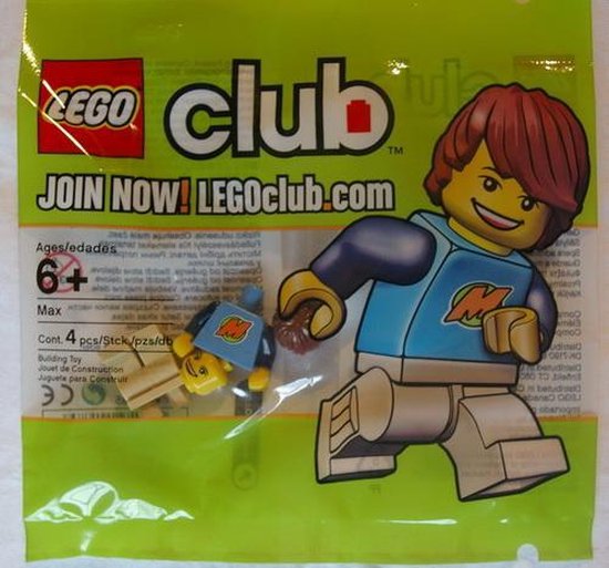 Lego Club Max figuur 852996 Polybag van LEGO