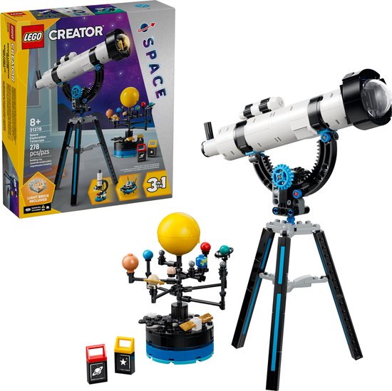 LEGO Creator 3-in-1 31378 - Telescoop voor ruimteverkenning van Merkloos