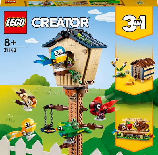 LEGO Creator 3-in-1 Vogelhuisje - 31143 van LEGO