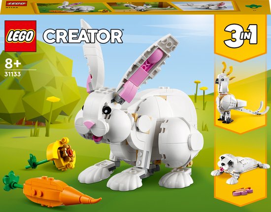LEGO Creator 3-in-1 Wit Konijn - 31133 van LEGO