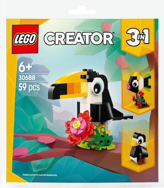 LEGO Creator 30688 - Tropische Toekan (polybag) van LEGO