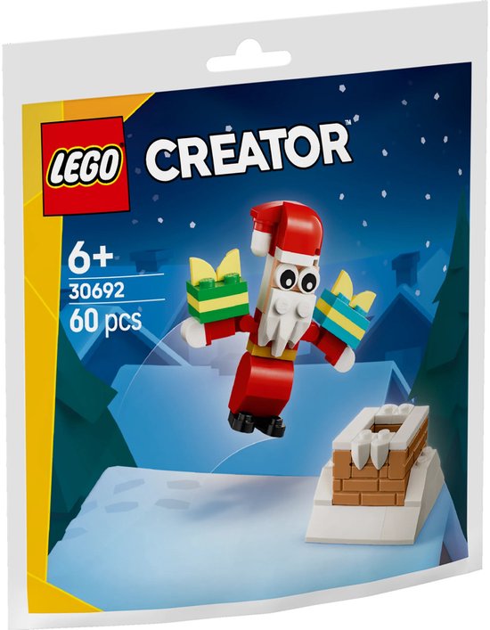 LEGO Creator 30692 - De kerstman in de schoorsteen (paperbag) van LEGO
