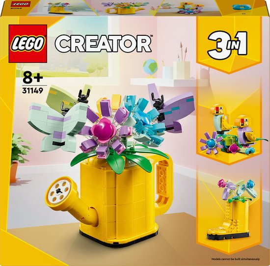 LEGO Creator 3in1 Bloemen in gieter - 31149 van LEGO