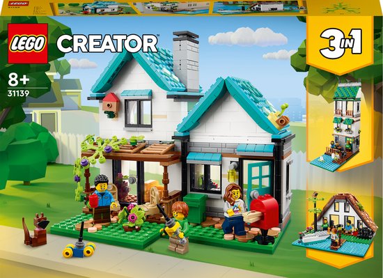 LEGO Creator 3in1 Knus Huis Set - 31139 van LEGO