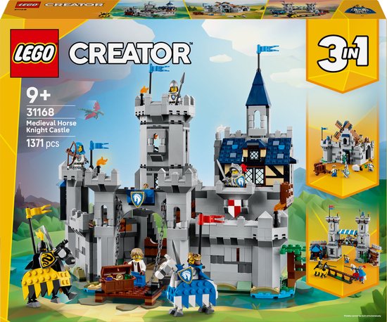 LEGO® Creator 3in1 Middeleeuws Kasteel met Ridders te Paard - 31168 van LEGO