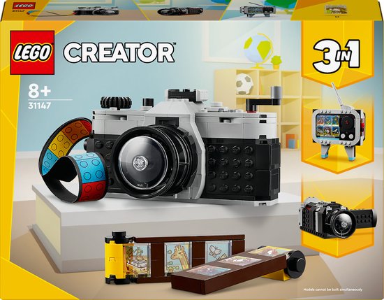 LEGO Creator 3in1 Retro fotocamera - 31147 van LEGO